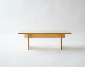 Bread & Butter Coffee Table | Baltic Birch | Modern Coffee Table | Scandi Coffee Table | Japanese | Living Room Table | Plywood Furniture |