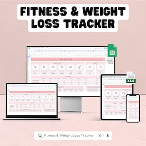 Workout Planner Exercise Tracker Spreadsheet Gym Google Sheets Excel Gym Checklist Fitness Template Weightlifting Strength Training Pilates