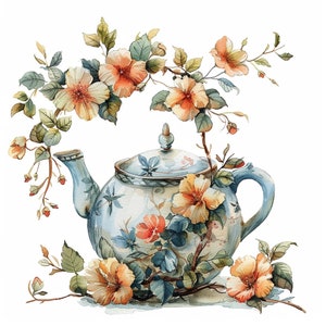 15 PNG Flowers in a Teapot, Flower Teapot Clipart, Tea Pot Png Clip Art ...