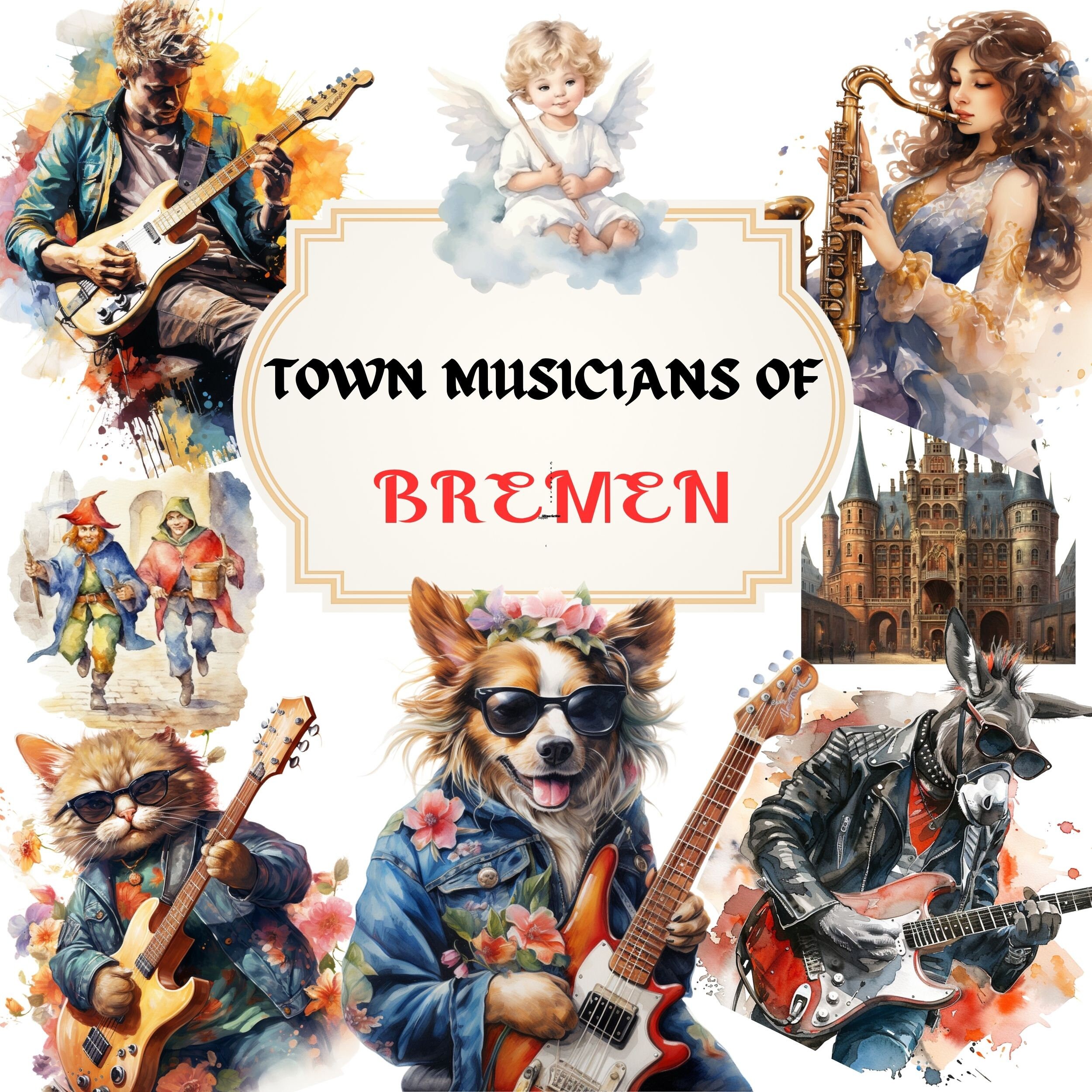 Bremen town musicians - Etsy 日本