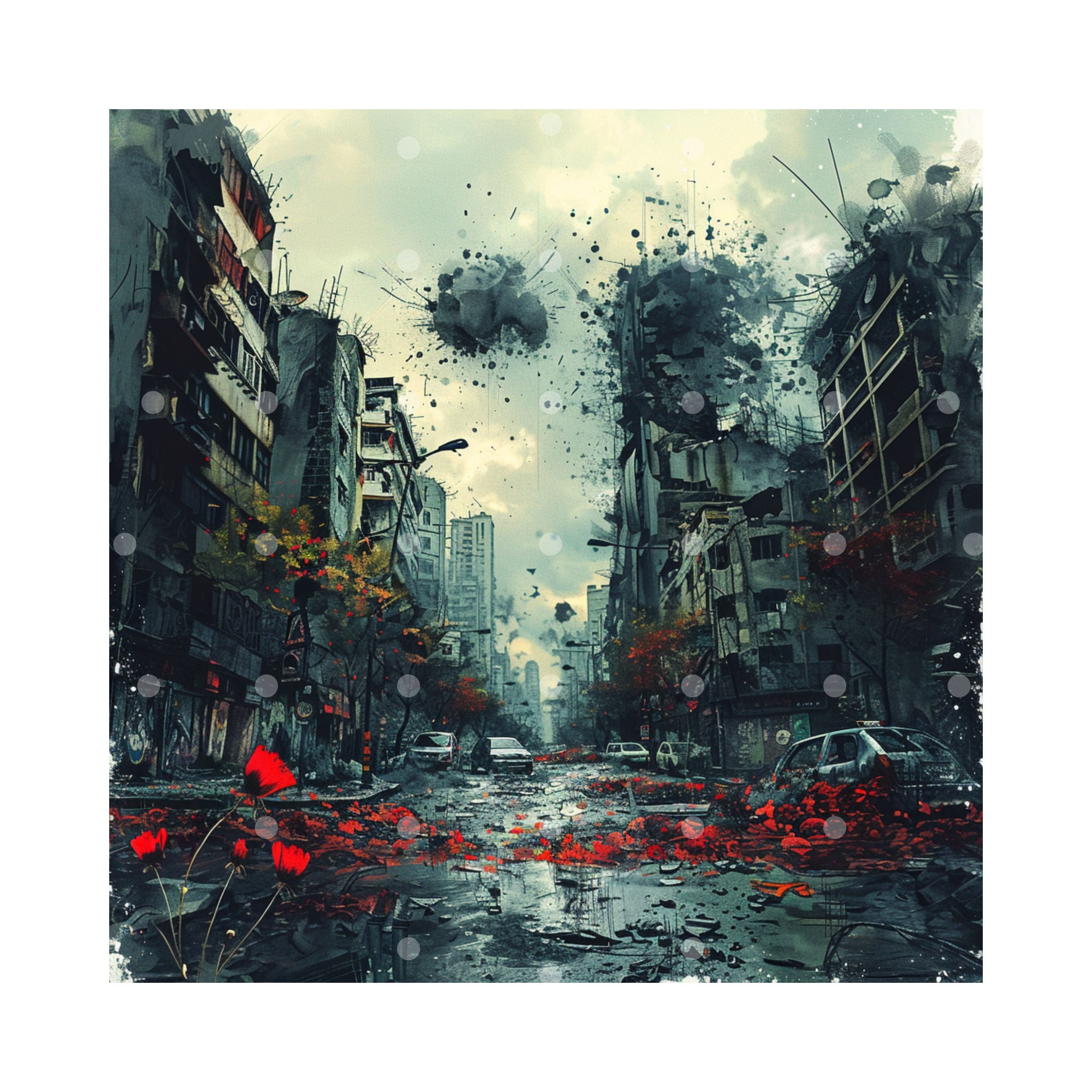 20 Watercolor Post Apocalypse Clipart Images (JPG) - Etsy