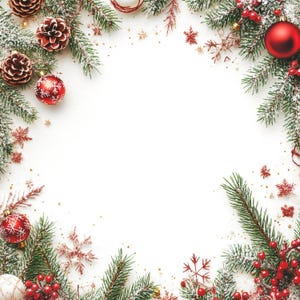 15 Weihnachtsrahmen Clipart, hochwertige JPG, Urlaub Rahmen Bundle, Weihnachtsdekor, Scrapbooking Karten, digitaler Download, kommerzielle Nutzung
