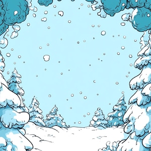 12 sfondi natalizi per biglietti, cornici clipart invernali, arte natalizia innevata, JPG di alta qualità, download digitale, decorazioni festive, J Journals