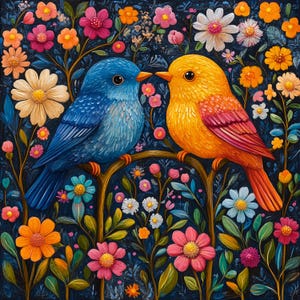 12 imágenes prediseñadas de pájaros escandinavos, imágenes de arte popular, JPG de alta calidad, descarga digital, uso comercial, revistas basura, imágenes prediseñadas de pájaros en acuarela