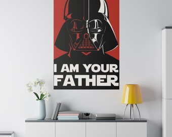 Embrace the Dark Side: Darth Vader Canvas Art - Unleash Your Inner Sith Lord!