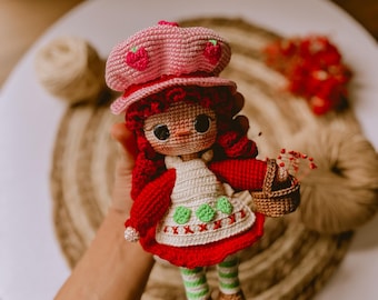 Rosit-a Fresit-a 80's / Amigurumi Pattern - PDF in Spanish