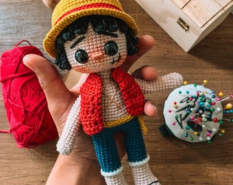 PDF Patrón de Amigurumi - Luff-y En español