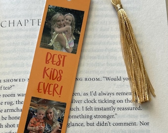 Personalized Photo Bookmark – Custom Metal Bookmark for Book Lovers