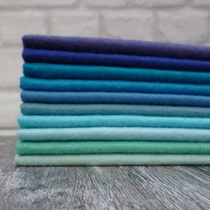 ROCKPOOL 10 piece felt pack - Premium Wool Blend Felt