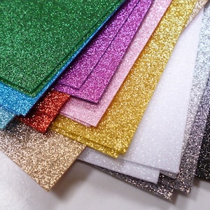 Glitter Felt Sheets