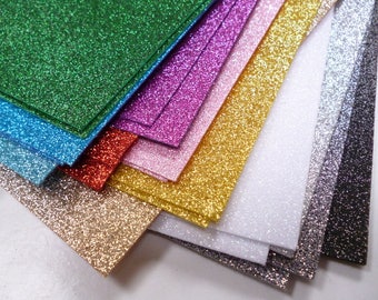 Glitter Felt Sheets