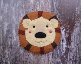 Lion DIY Felt Decoration Mini Sewing Kit