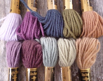 MUTED Anchor Tapestry Wool 10 pack