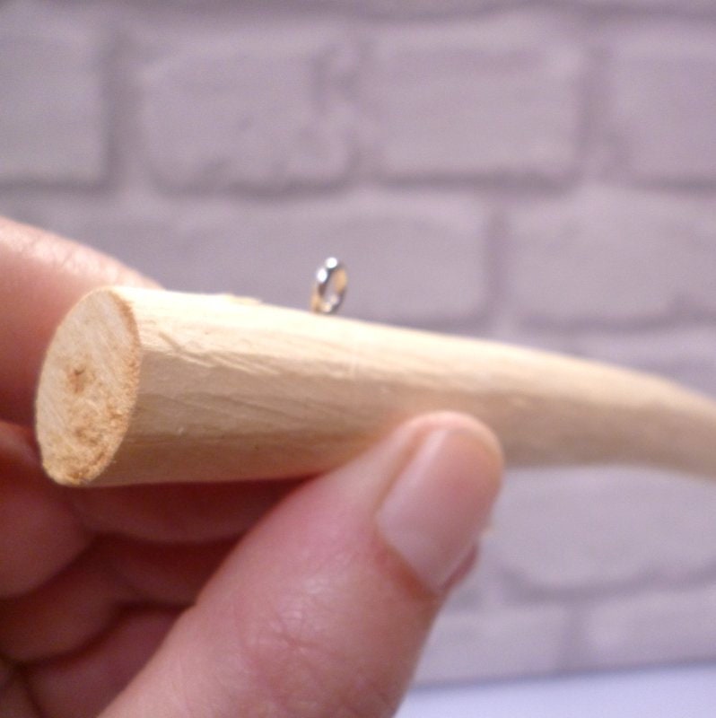 Rustic Wooden Mounting Stick - for banners or wall hangings 40cm