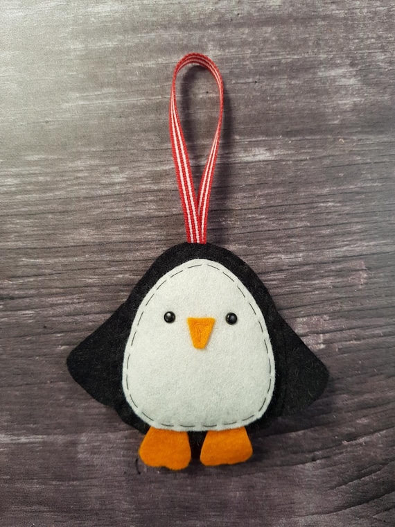 ペンギン　フェルト　ハンドメイド ペンギンミニキット - フェルト裁縫キット - Etsy 日本