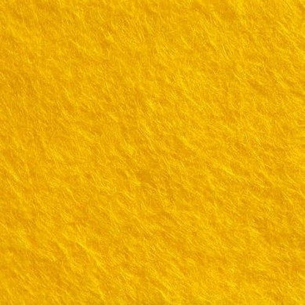 YELLOW Wool Blend Felt 40% wool 250g/m