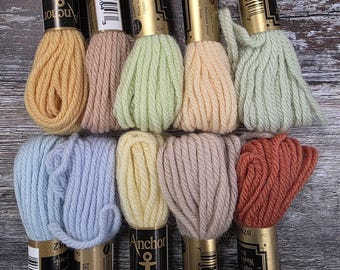 NURSERY Anchor Tapestry Wool 10 pack