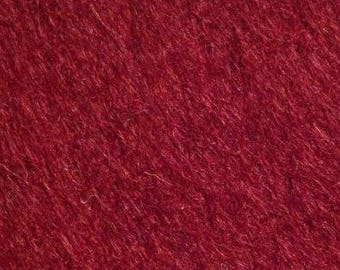 BURGUNDY Wool Blend Felt 40% wool 250g/m