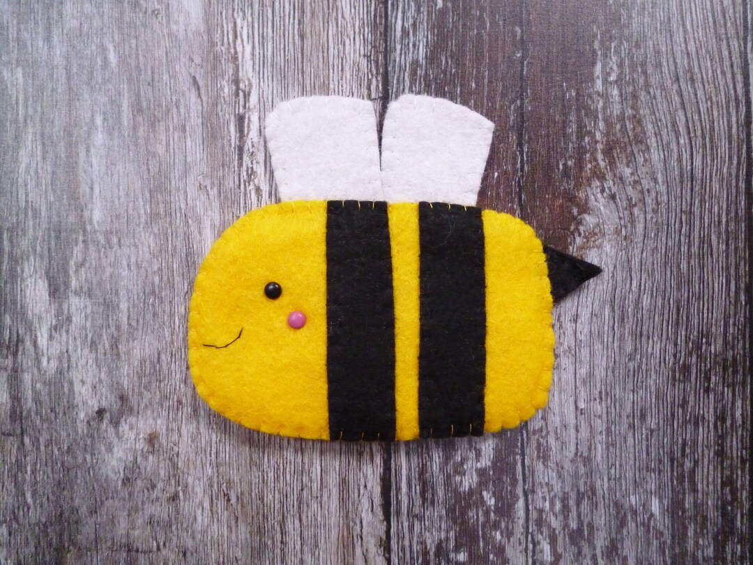 Kit Feutrage Abeille – Laine Jaune, Pendentif DIY – Loisir Créatif Pour Tous