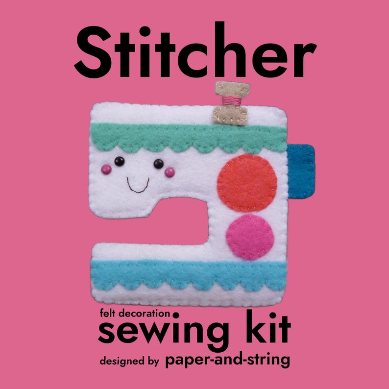 Stitcher DIY Felt Decoration Mini Sewing Kit image 2