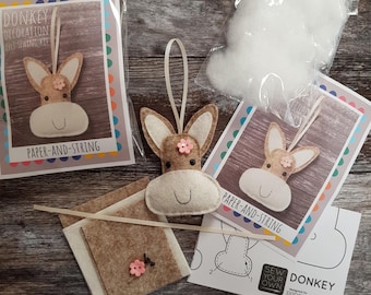 Donkey Mini Kit - felt sewing kit