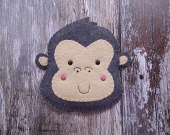 Gorilla DIY Felt Decoration Mini Sewing Kit