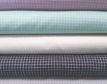 Grid Fabric by Sevenberry by the metre