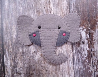 Elephant DIY Felt Decoration Mini Sewing Kit