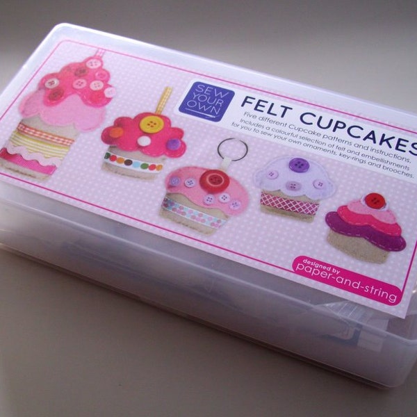 Sew Your Own Cupcake Kit