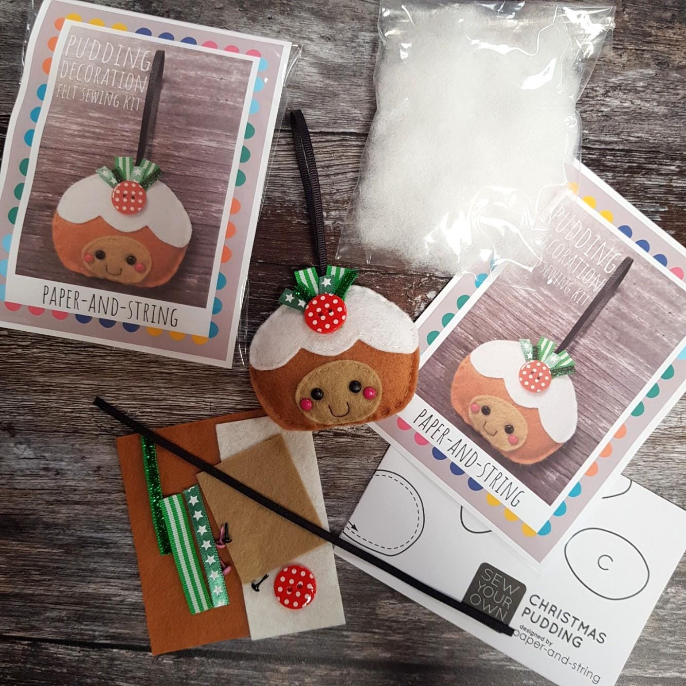 Kit Cucito Bambini Fai Da Te - 12 Set Feltro Creativo 4+ Anni