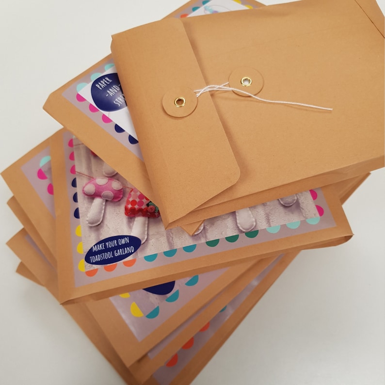 Christmas Garland Sewing Kit Christmas Trees Etsy