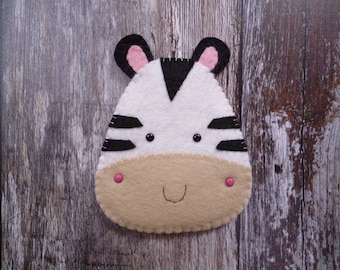 Zebra DIY Felt Decoration Mini Sewing Kit