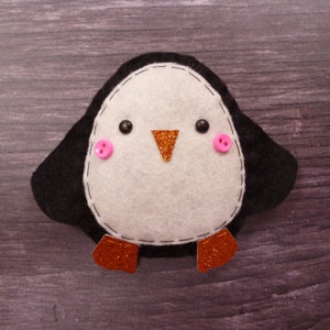 PDF pattern MINI Christmas Penguin decoration