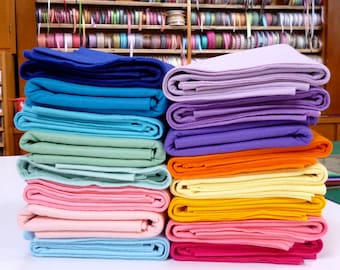 Half Yard 18&quot; x 72&quot; - Wool Blend Felt - 50cm x 180cm  - 40% wool 250g/m