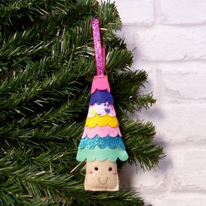 DIY kit Fir Tree (Bright) Christmas Decoration Kit with pre cut pieces