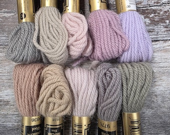AUTUMN BRIGHT Anchor Tapestry Wool 10 pack