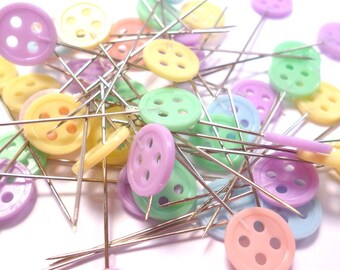 button headed pins