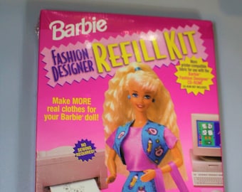 Barbie Fashion Designer Refill Kit NEW Sealed Deadstock Vintage 1996