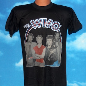 1982 Who Concert T - Etsy