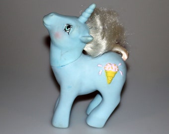 My Little Pony G1 Year 6 Coco Berry  / Chocolate Chip Sundae Best Unicorn Vintage 1987