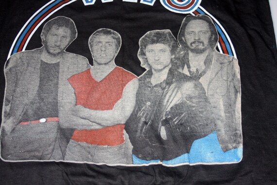The Who in Concert Farewell Tour 1982 Bootleg Medium Tshirt