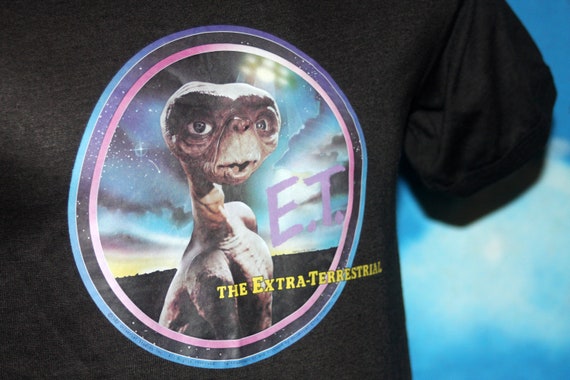 E.T. The Extra - Terrestrial DEADSTOCK Black Ring… - image 3