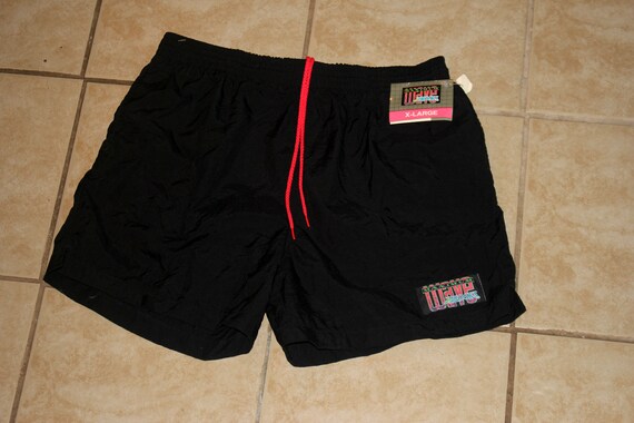 Brooks Maximum Wave DEADSTOCK XL Black Swim Trunks
