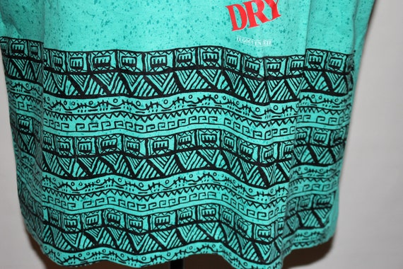 Molson Dry All Over Teal Speckled Southwestern De… - image 4