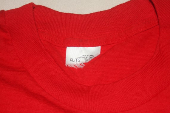 Polo Ralph Lauren Embroidered Bootleg XL Red Tshi… - image 5