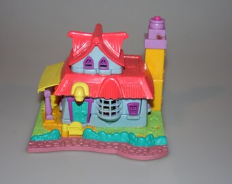 Polly Pocket Light Up Kitty House Animal Wonderland Bluebird Vintage 1994