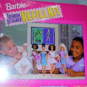 Barbie Fashion Designer Refill Kit NEW Sealed Deadstock Vintage 1996 image 4