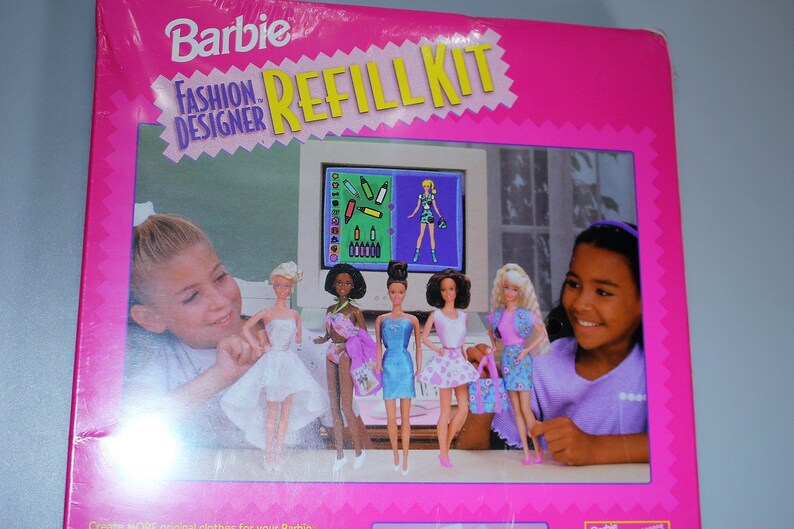 Barbie Fashion Designer Refill Kit NEW Sealed Deadstock Vintage 1996 image 4