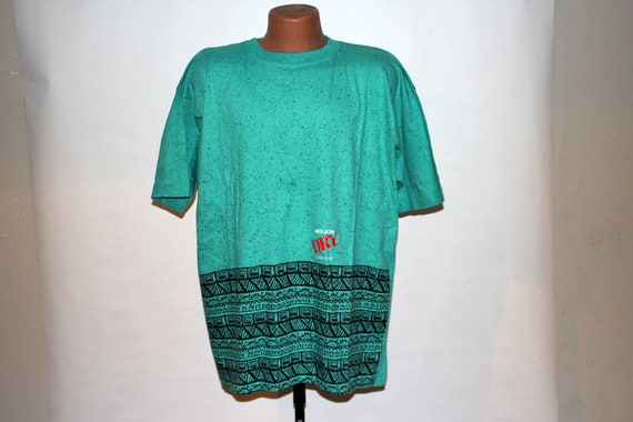 Molson Dry All Over Teal Speckled Southwestern De… - image 2