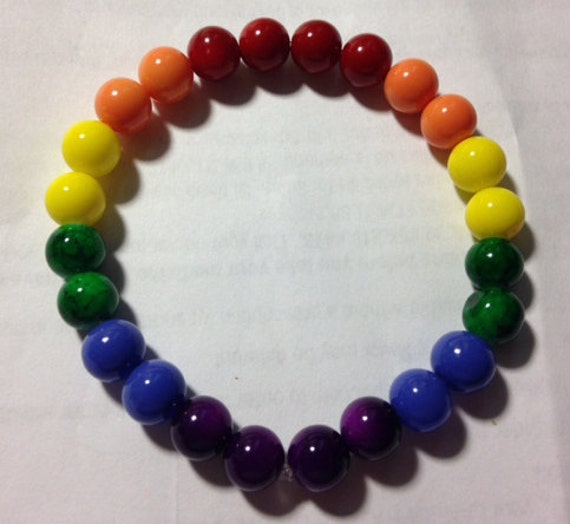 Wklo0avmg Gay Pride Bracelet Rainbow Flag Jewelry,Handmade Jewelry Fashion Bracelet Jewelry,QK0O201